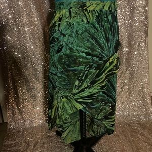 Forest inspired green Hilow skirt